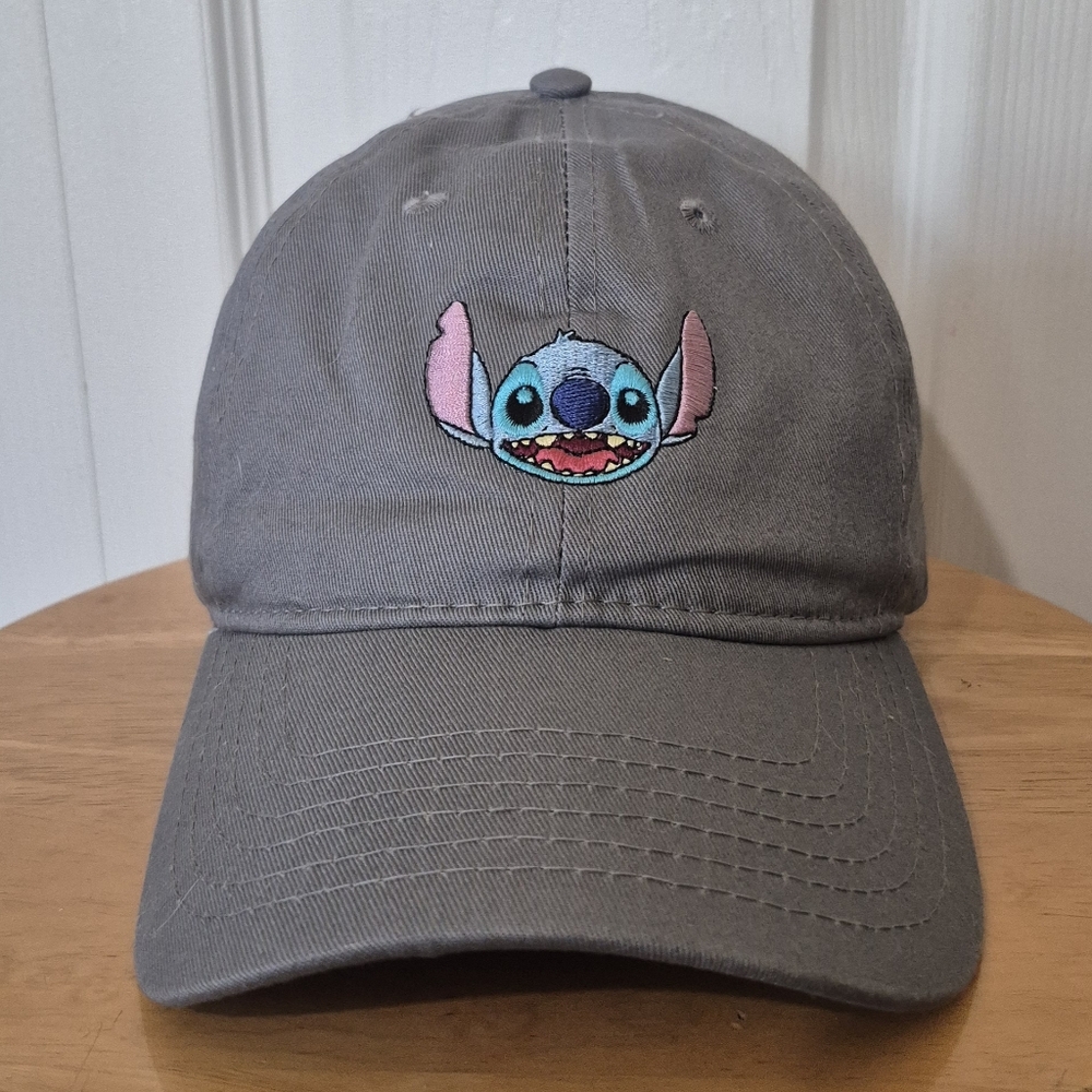 Disney Lilo And Stitch Stitch Gray Baseball Cap